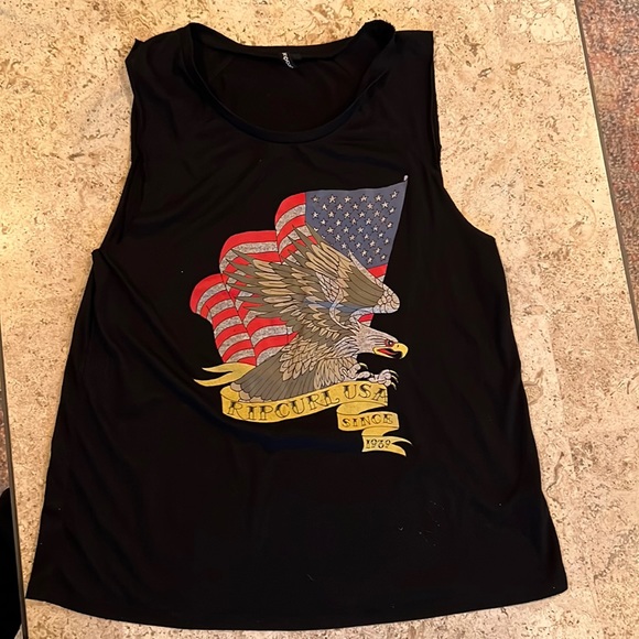 4th of July Rip Curl Muscle Tank - Picture 1 of 2